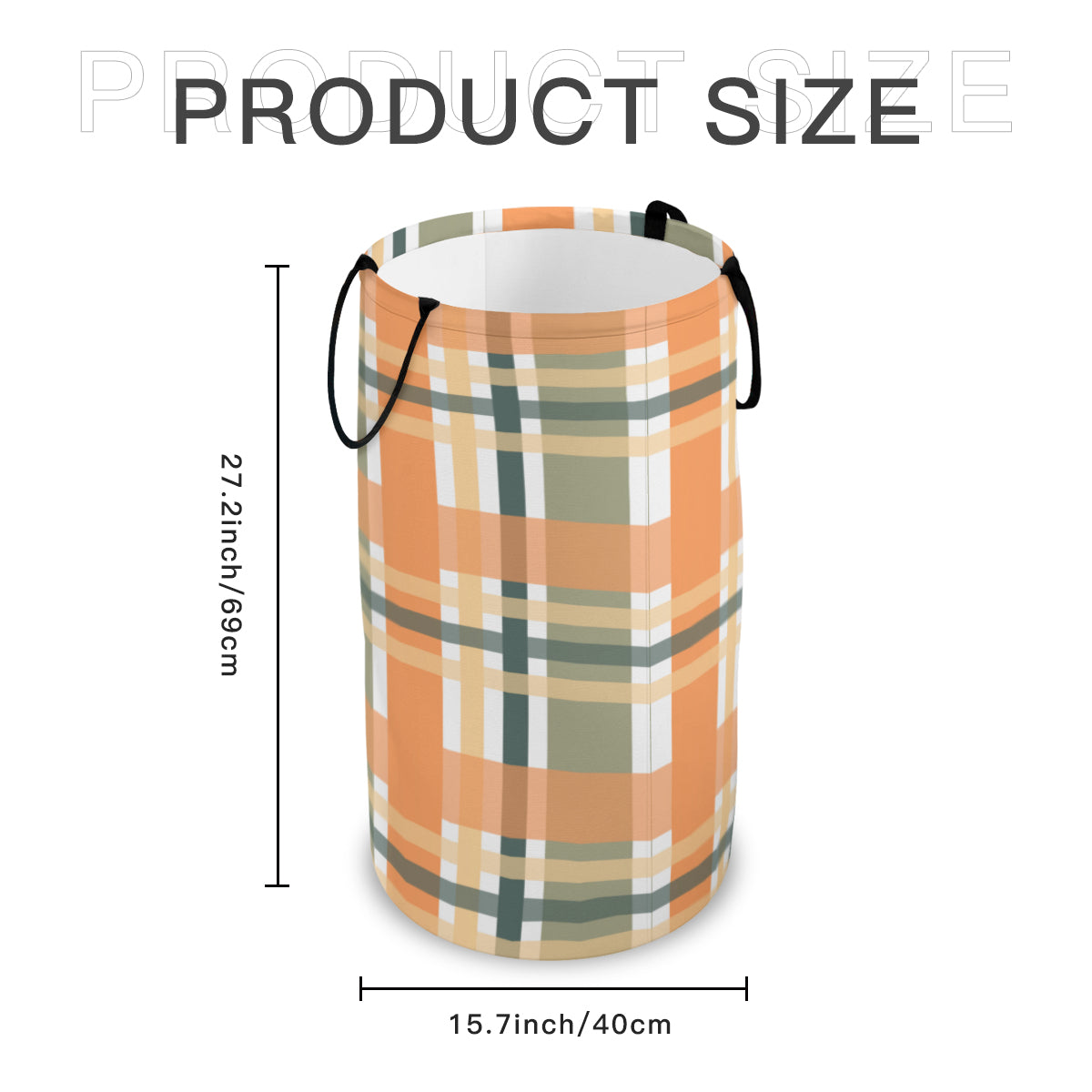 Plaid Fun Foldable laundry Basket - Kim’s Signature Beauty & Accessories    