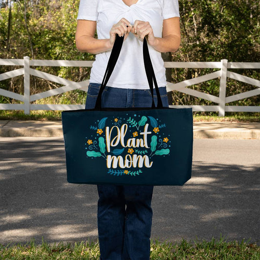 Plant Mom Weekender Tote - Kim’s Signature Beauty & Accessories    