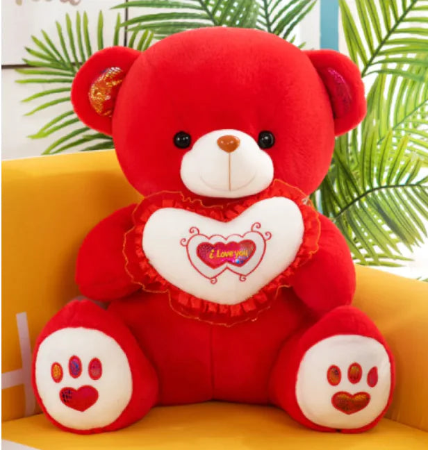 Plush Valentines Bear - Kim’s Signature Beauty & Accessories    
