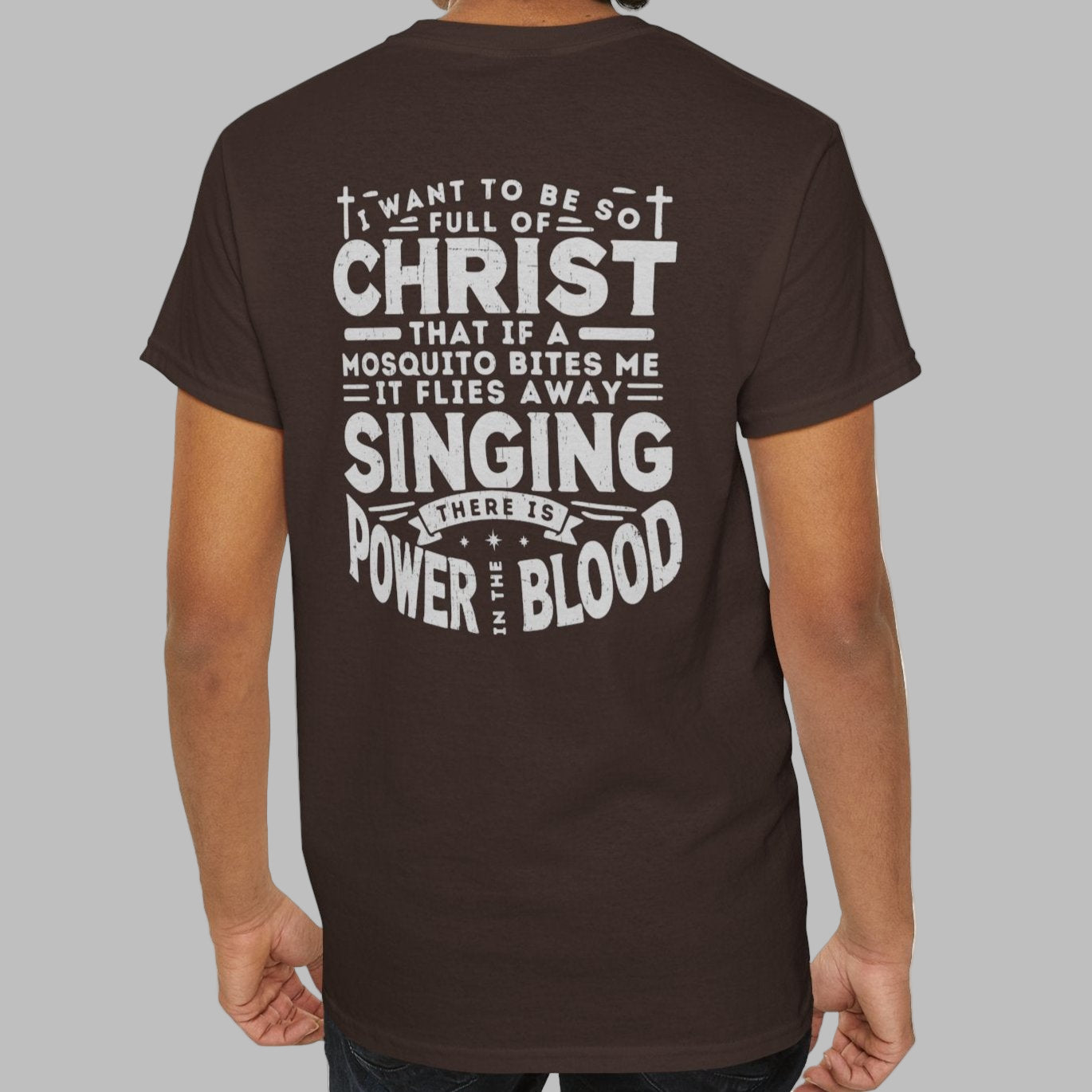 Power in the Blood Tee - Kim’s Signature Beauty & Accessories    