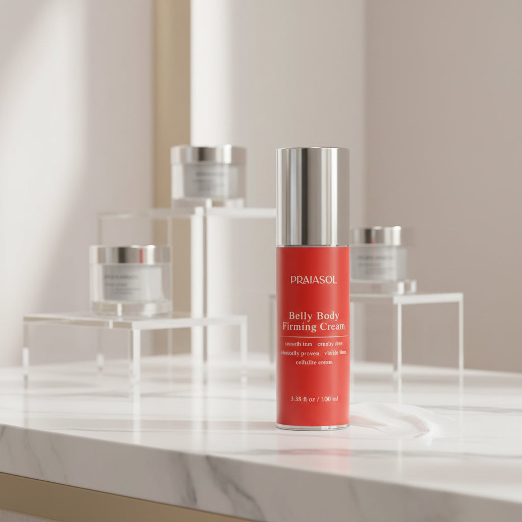 Praiasol Moisturizing Belly Firming Cream: Firming Cream for Loose Skin - Kim’s Signature Beauty & Accessories