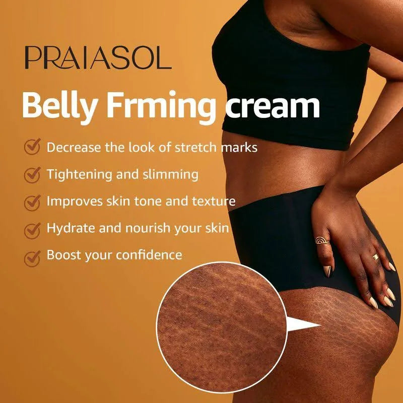 Praiasol Moisturizing Belly Firming Cream: Firming Cream for Loose Skin - Kim’s Signature Beauty & Accessories