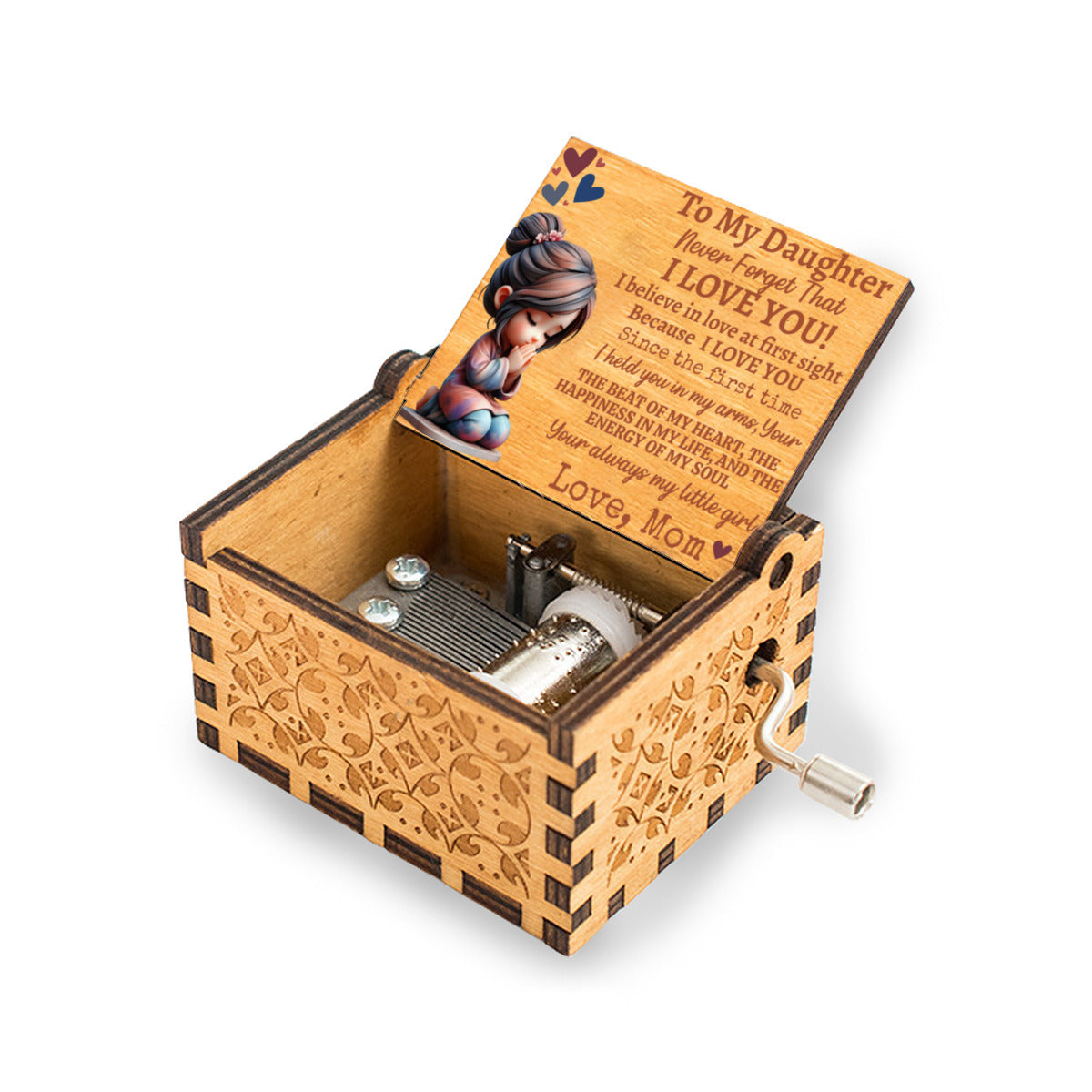 Praying Girl Message Music Box - Kim’s Signature Beauty & Accessories    