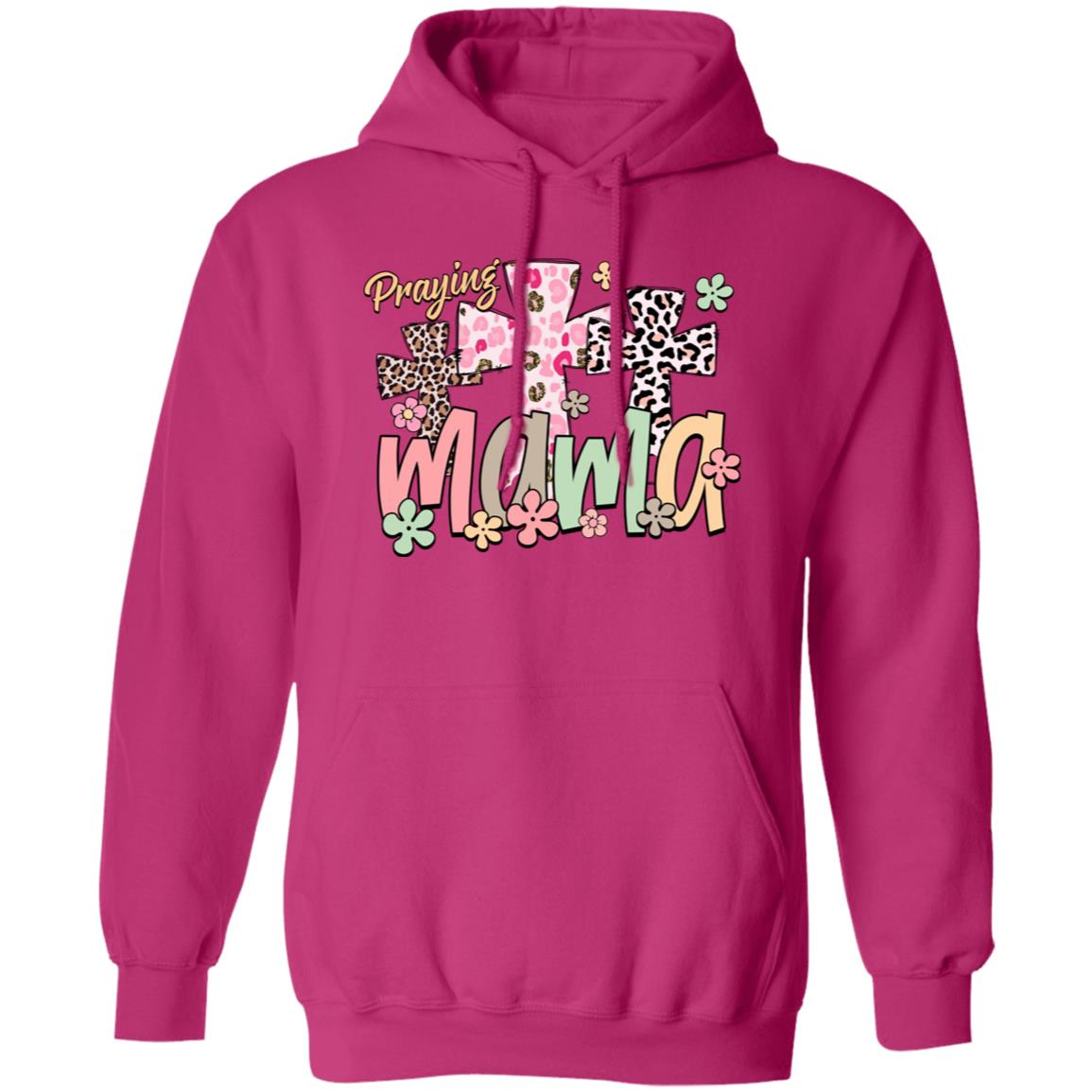 Praying Mama Hoodie – Colorful Faith & Floral Cross Design - Kim’s Signature Beauty & Accessories    