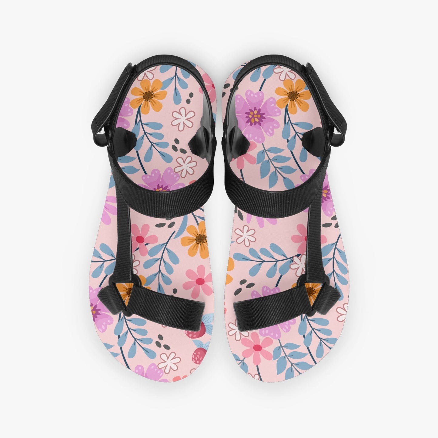 Pretty in Pink |  Casual Strappy Sandals - Kim’s Signature Beauty & Accessories    