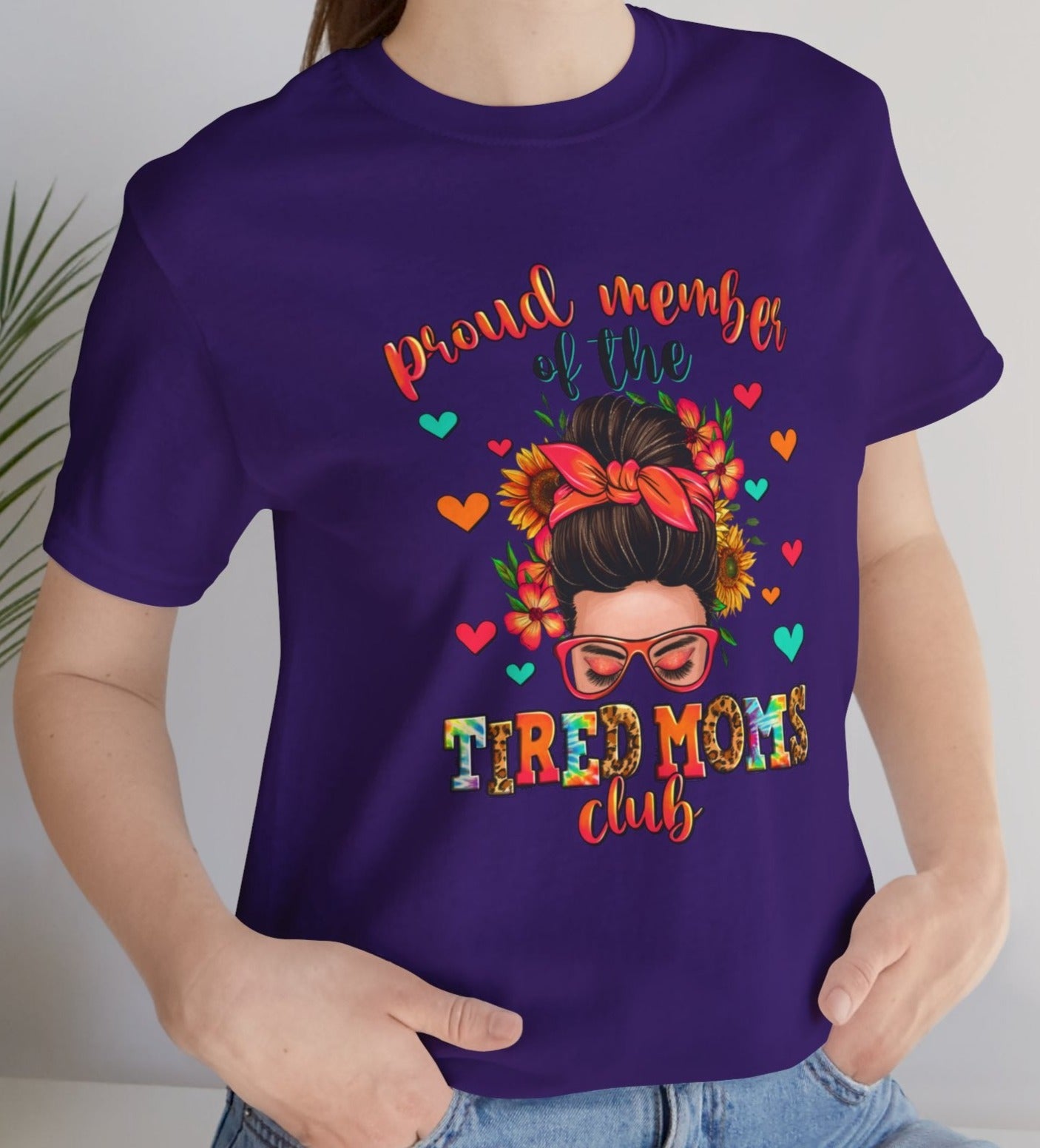 Proud Member of the Tired Moms Club Tee - Kim’s Signature Beauty & Accessories    