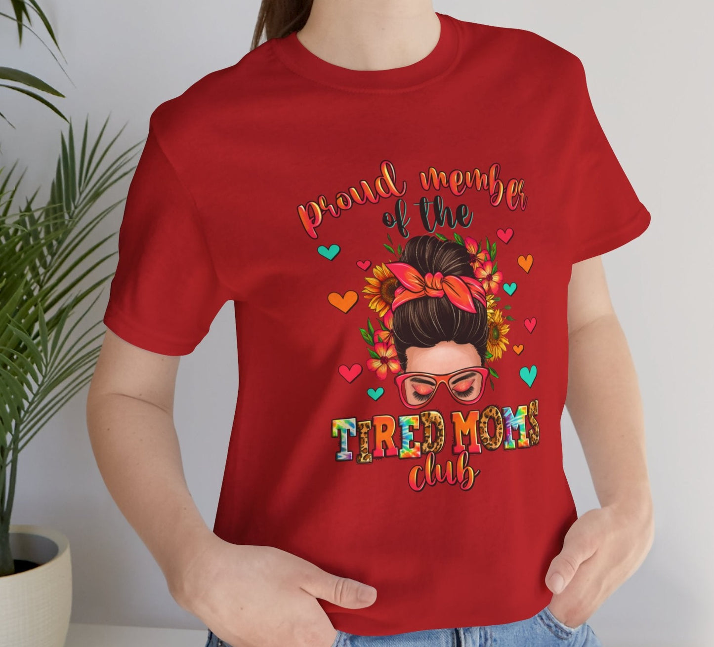 Proud Member of the Tired Moms Club Tee - Kim’s Signature Beauty & Accessories    