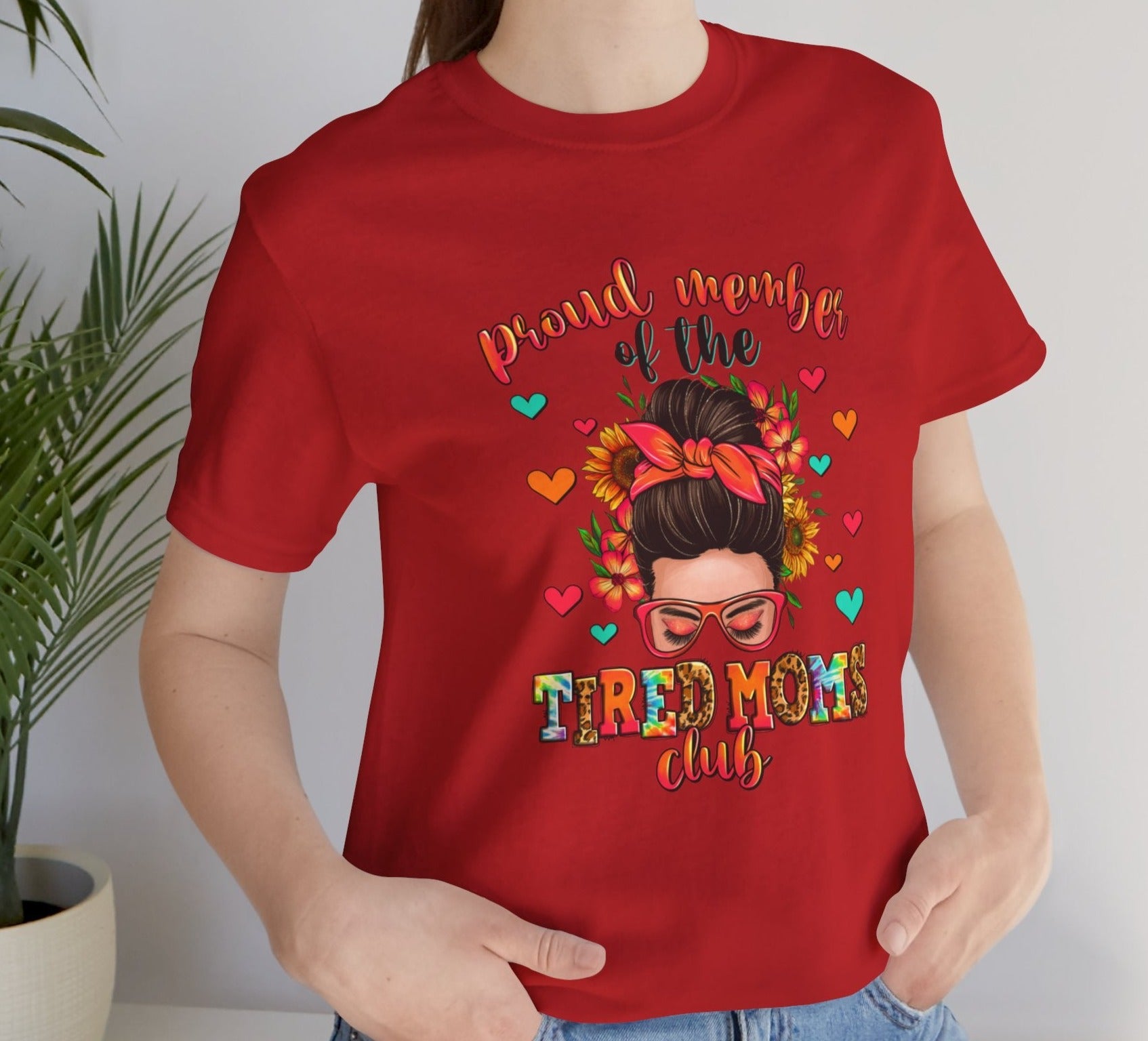 Proud Member of the Tired Moms Club Tee - Kim’s Signature Beauty & Accessories    