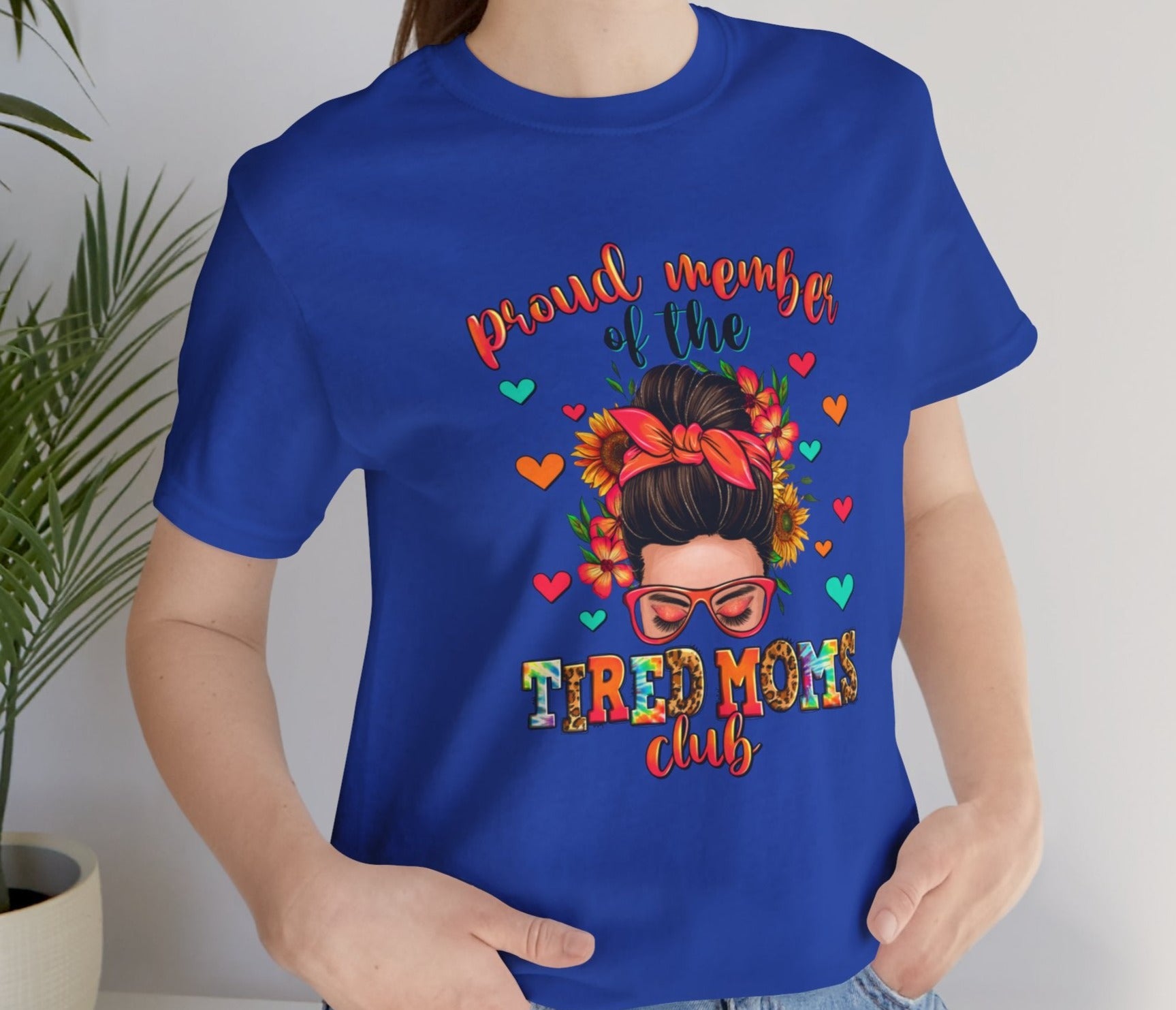 Proud Member of the Tired Moms Club Tee - Kim’s Signature Beauty & Accessories    