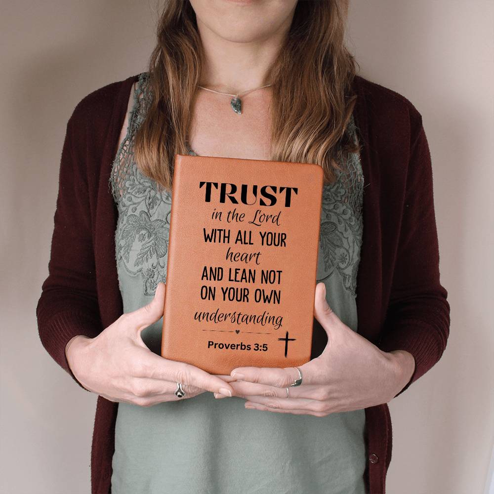 Proverbs 3:5 Journal - Trust in the Lord - Kim’s Signature Beauty & Accessories    