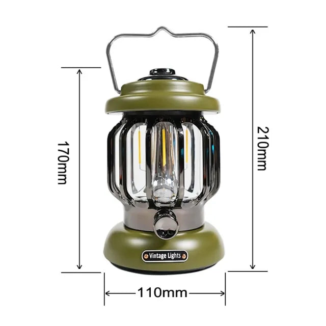 Camping LED Lantern - Kim’s Signature Beauty & Accessories    (Store description)