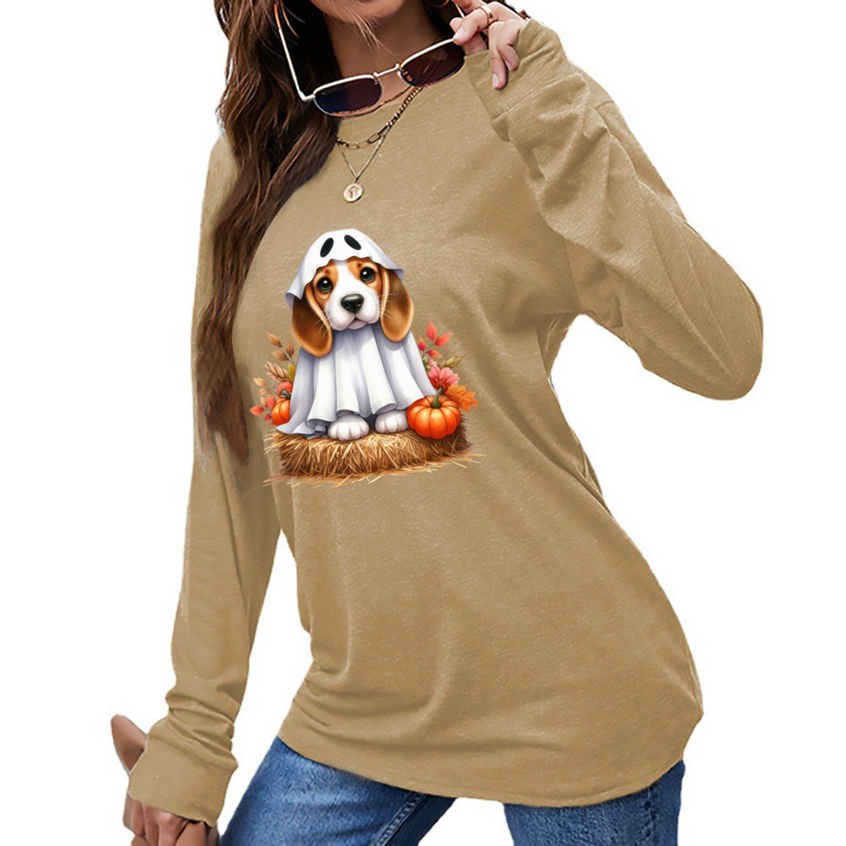 Pumkin & Pup Long Sleeve Tee - Kim’s Signature Beauty & Accessories    