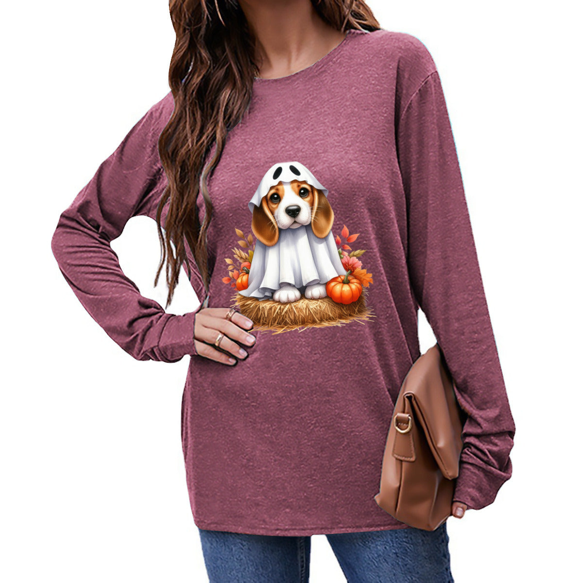 Pumkin & Pup Long Sleeve Tee - Kim’s Signature Beauty & Accessories    