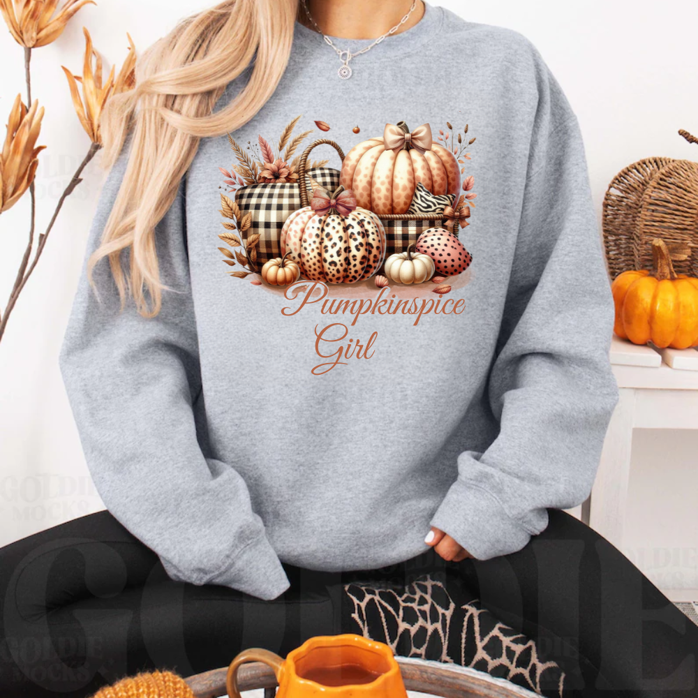 Pumpkin Spice Girl Tee or Sweatshirt - Kim’s Signature Beauty & Accessories    