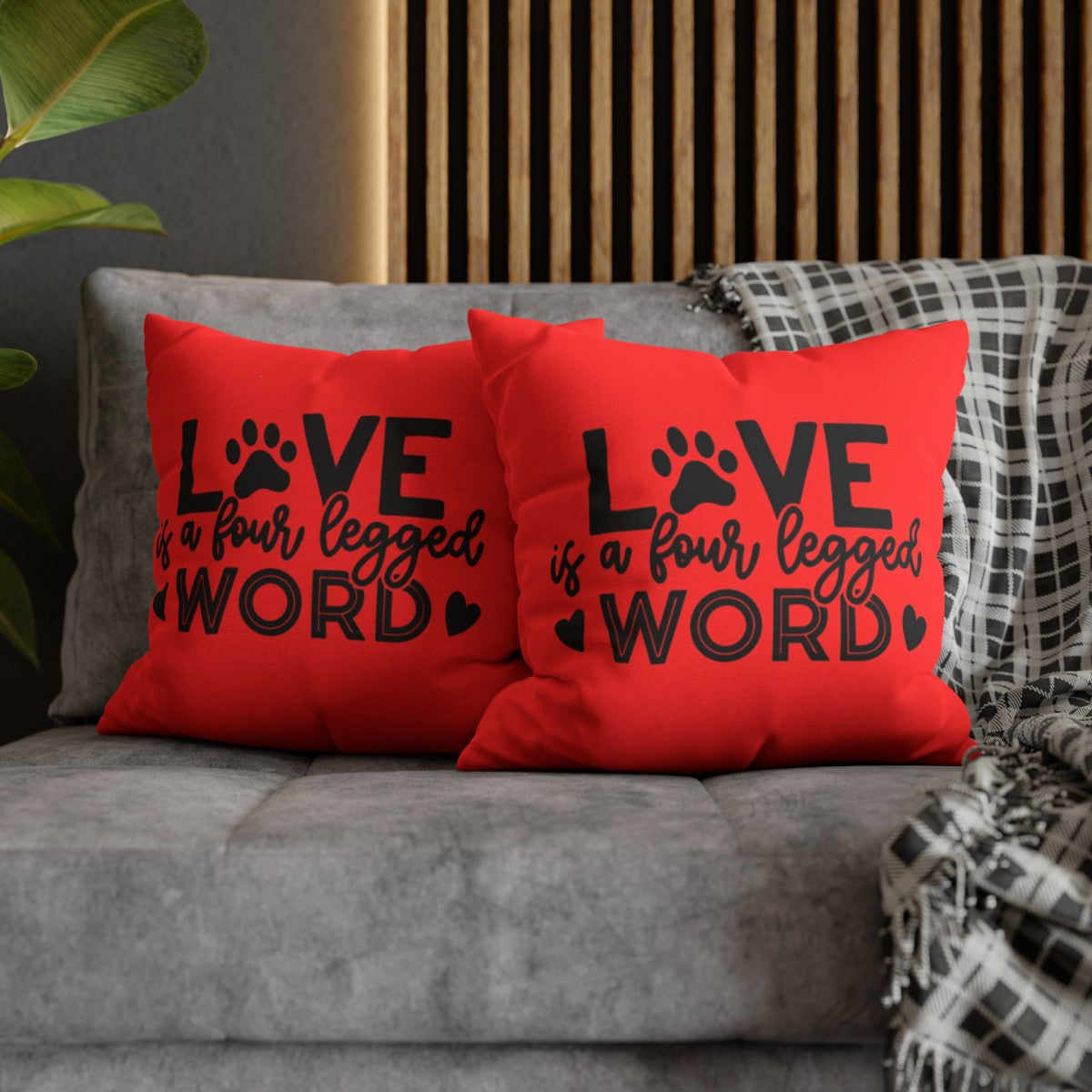 Puppy Love | Square Pillowcase - Kim’s Signature Beauty & Accessories    