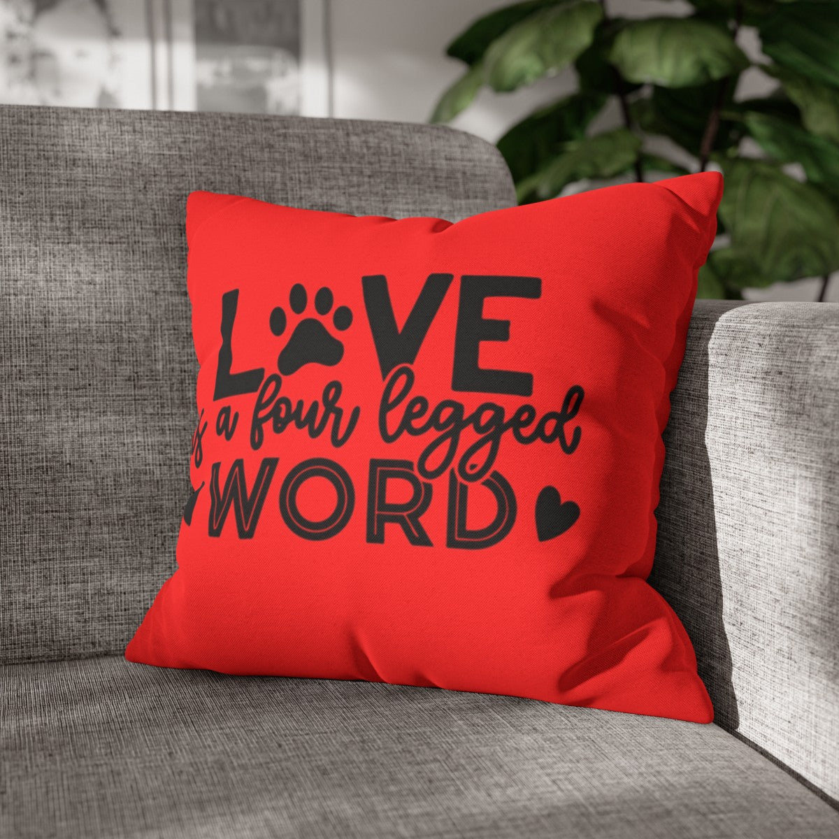 Puppy Love | Square Pillowcase - Kim’s Signature Beauty & Accessories    