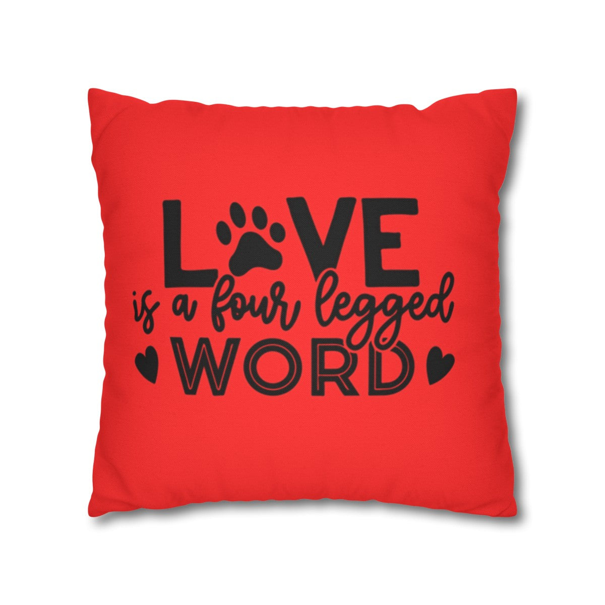 Puppy Love | Square Pillowcase - Kim’s Signature Beauty & Accessories    