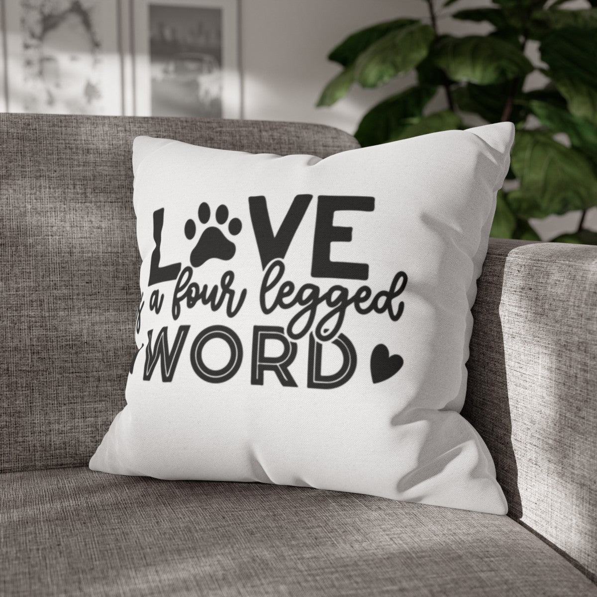Puppy Love | Square Pillowcase - Kim’s Signature Beauty & Accessories    