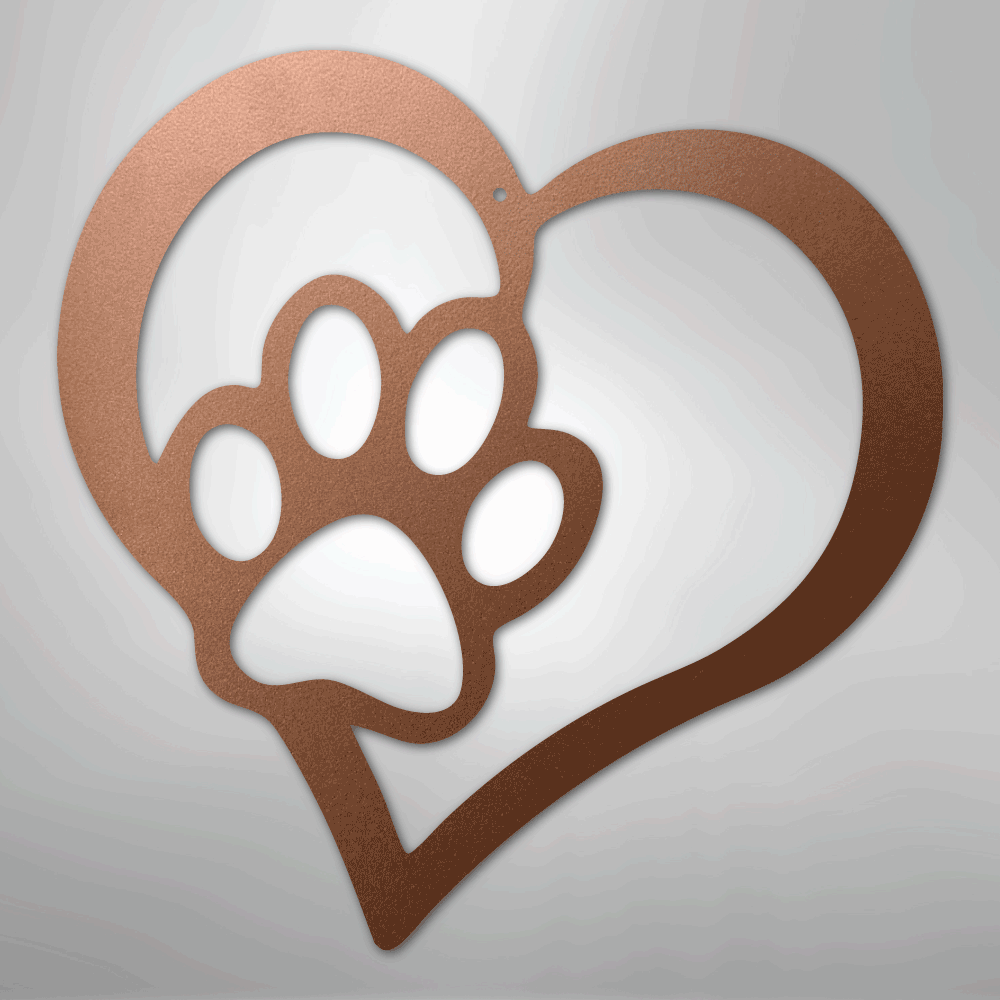 Puppy Love - Steel Sign - Kim’s Signature Beauty & Accessories