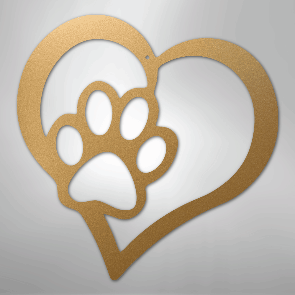 Puppy Love - Steel Sign - Kim’s Signature Beauty & Accessories
