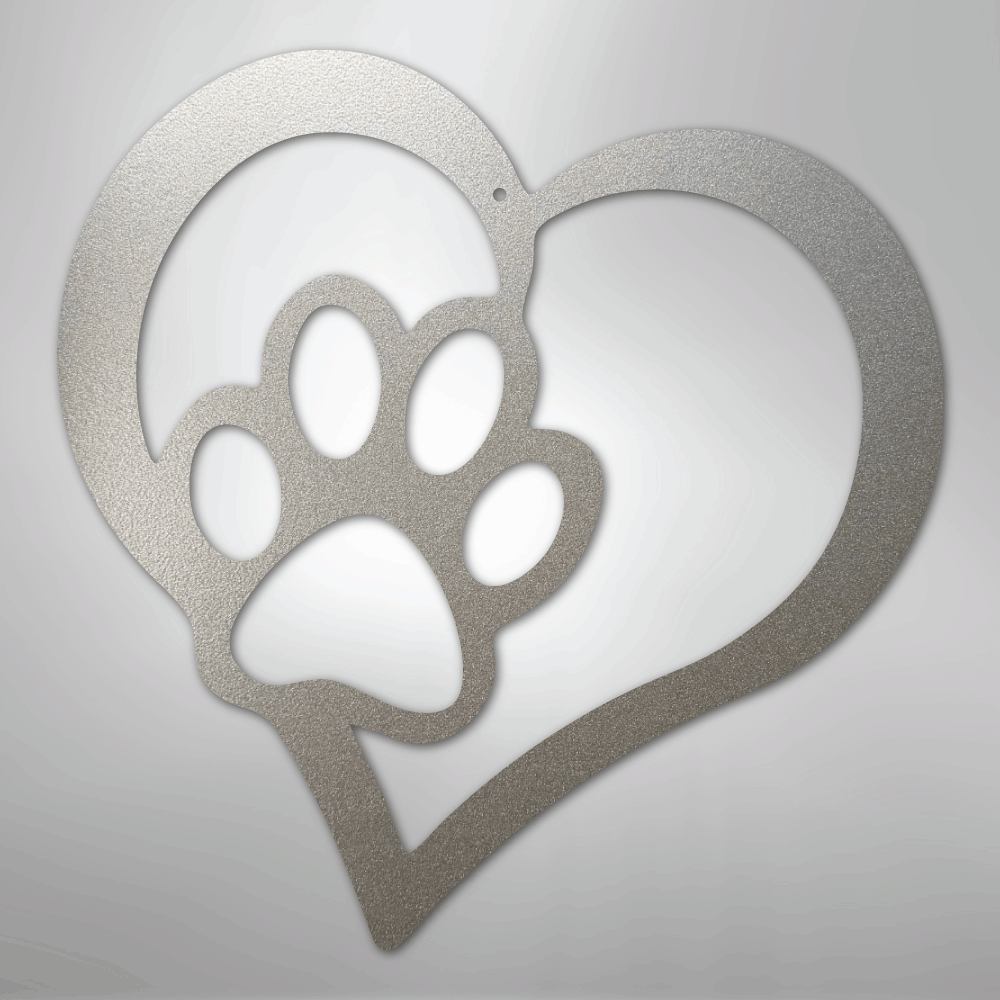 Puppy Love - Steel Sign - Kim’s Signature Beauty & Accessories