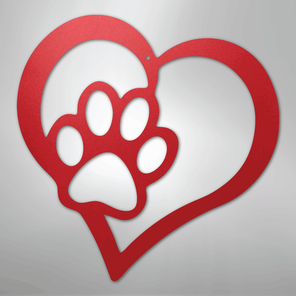 Puppy Love - Steel Sign - Kim’s Signature Beauty & Accessories