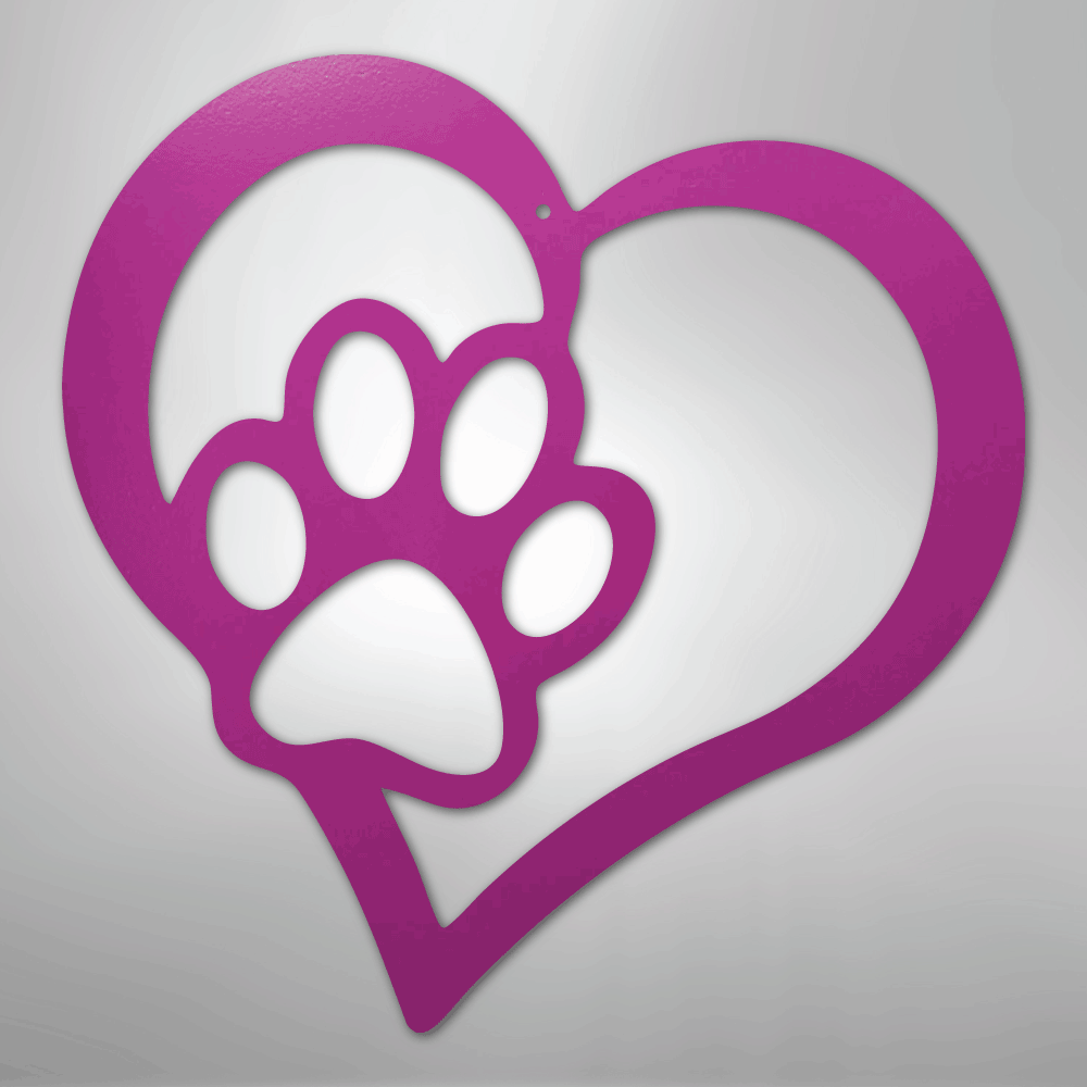 Puppy Love - Steel Sign - Kim’s Signature Beauty & Accessories