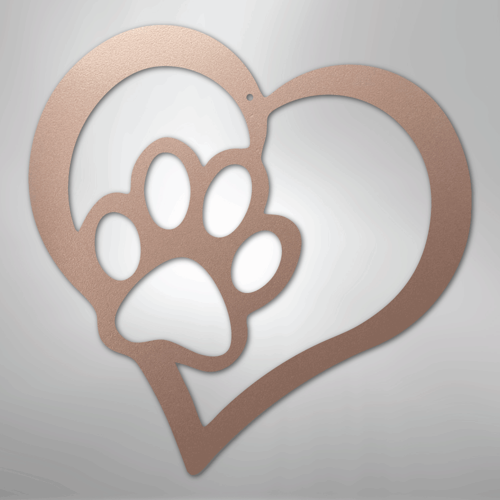Puppy Love - Steel Sign - Kim’s Signature Beauty & Accessories