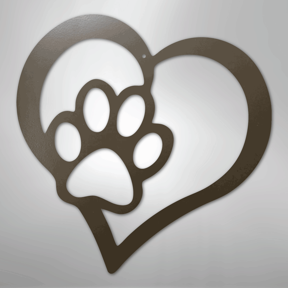 Puppy Love - Steel Sign - Kim’s Signature Beauty & Accessories