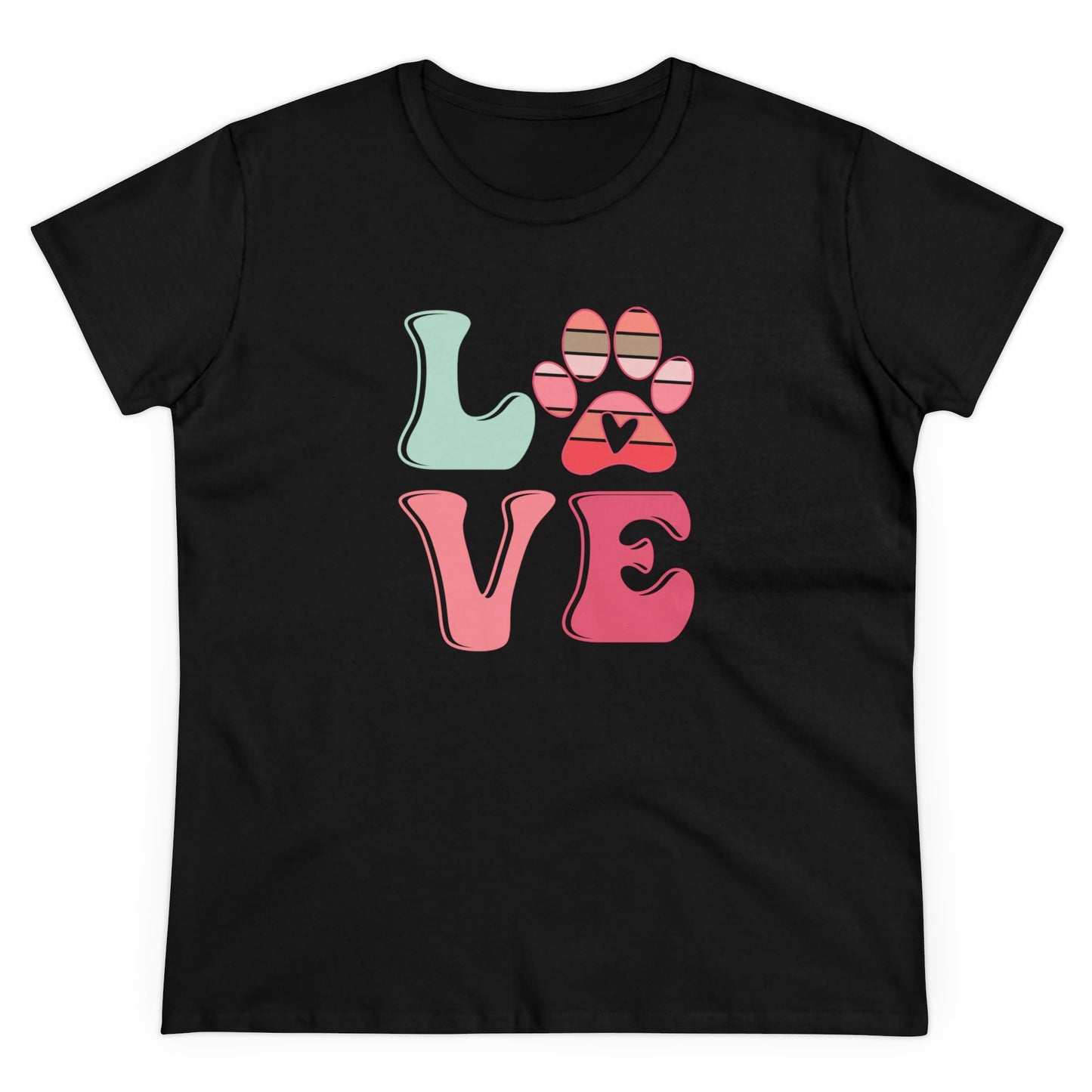Puppy Love Women's Midweight Tee - Kim’s Signature Beauty & Accessories    