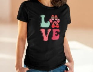 Puppy Love Women's Midweight Tee - Kim’s Signature Beauty & Accessories    