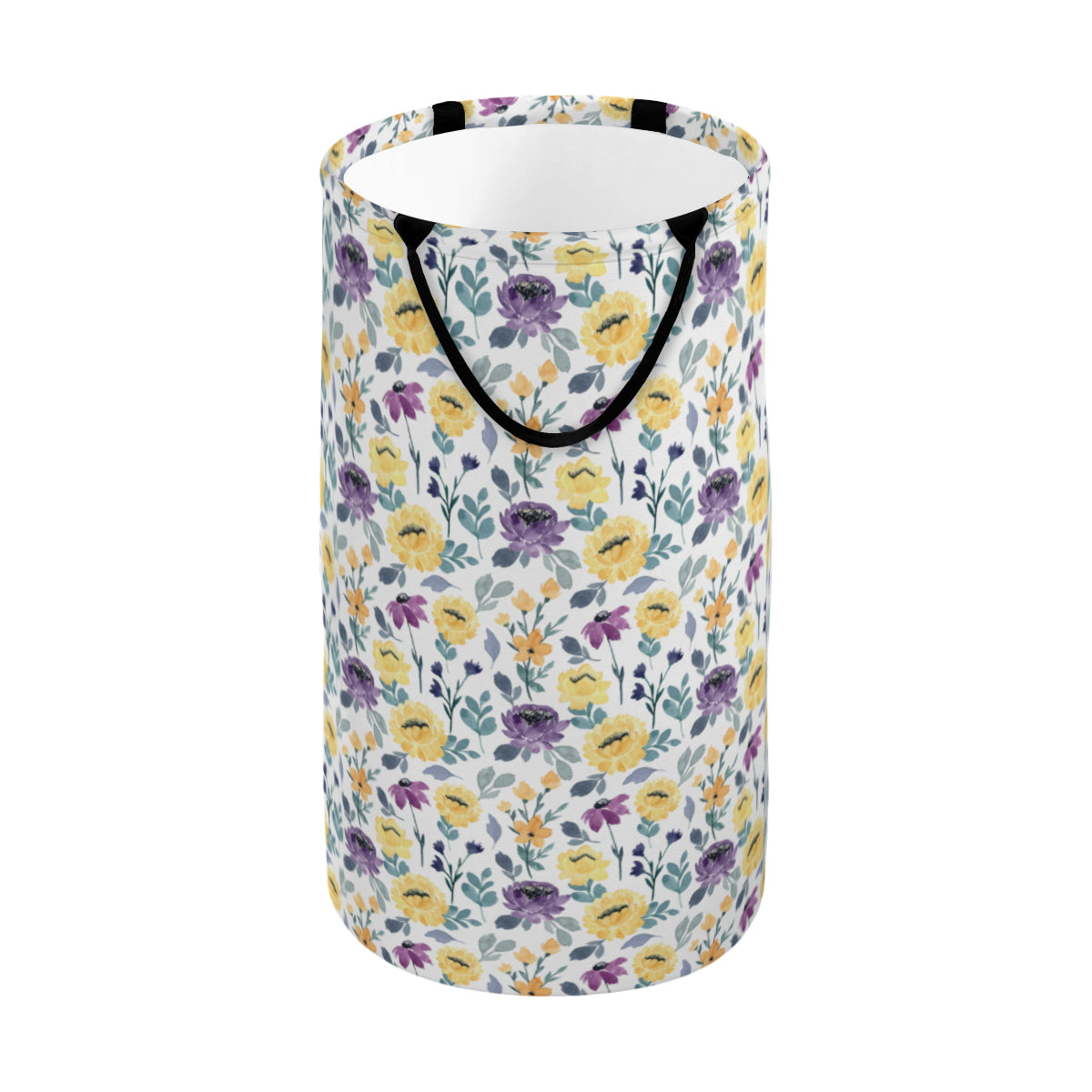 Purple & Yellow Floral Tote - Kim’s Signature Beauty & Accessories    
