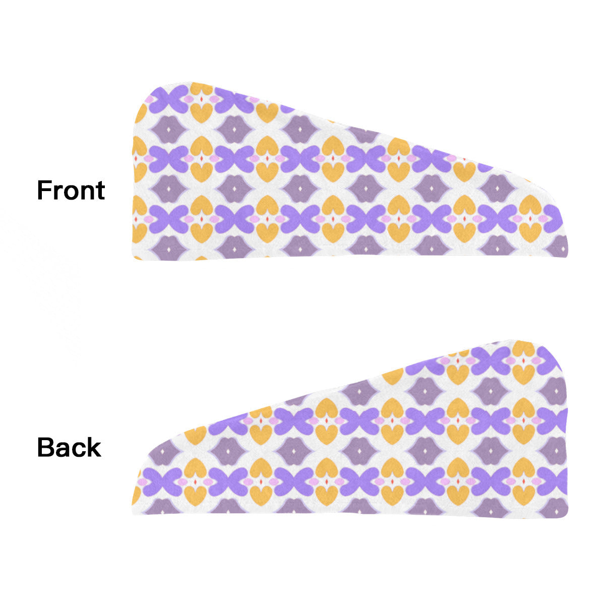 Purple & Yellow Hair Wrap - Kim’s Signature Beauty & Accessories    