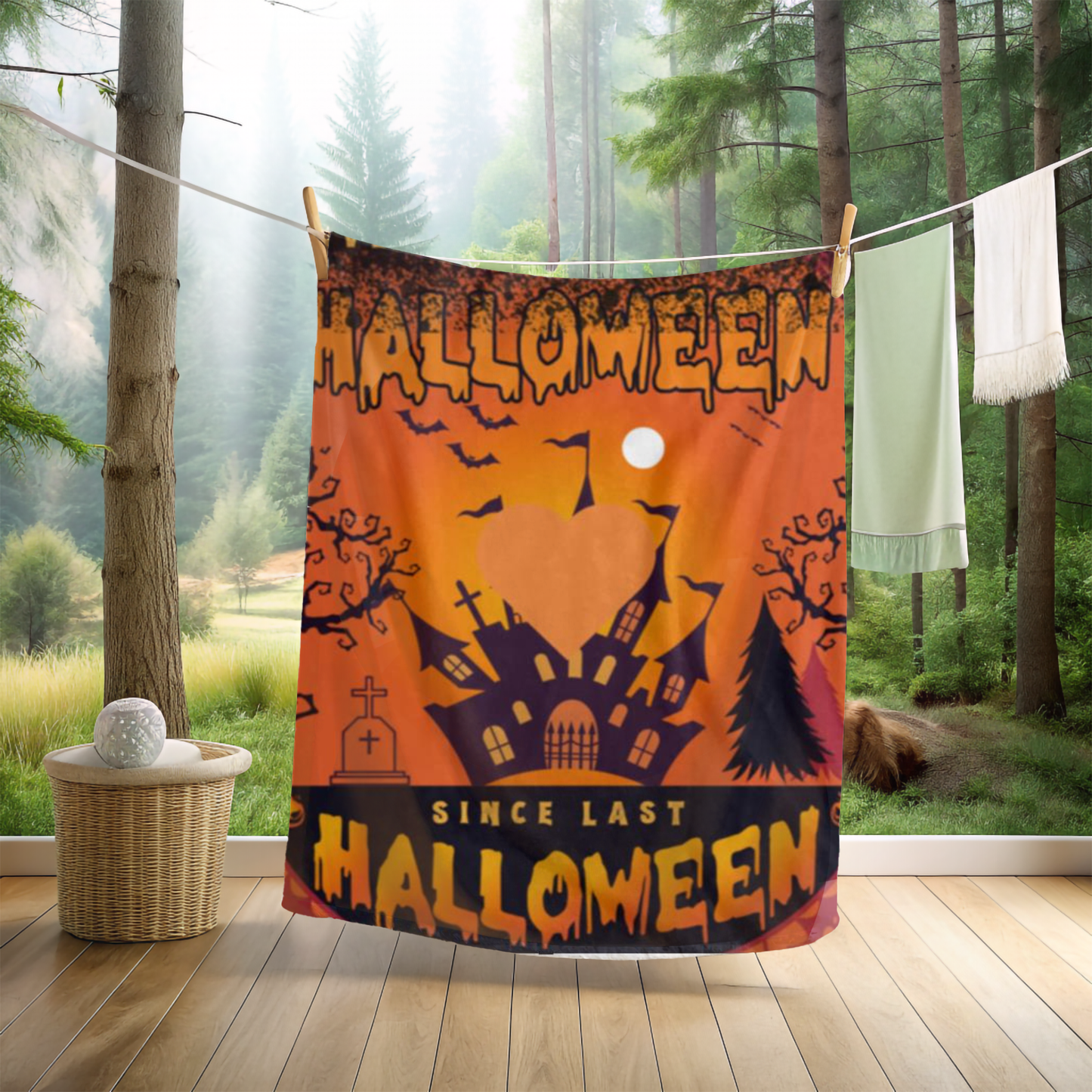 Ready For Halloween Blanket - Kim’s Signature Beauty & Accessories    