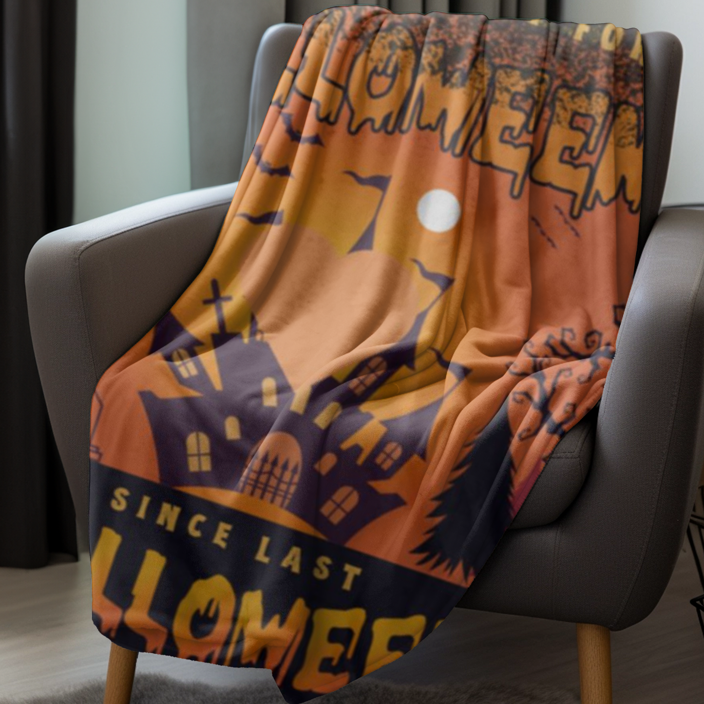 Ready For Halloween Blanket - Kim’s Signature Beauty & Accessories    