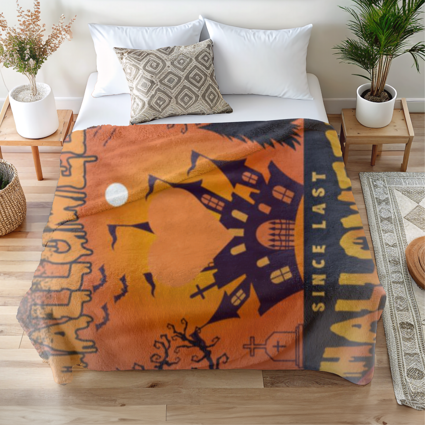 Ready For Halloween Blanket - Kim’s Signature Beauty & Accessories    