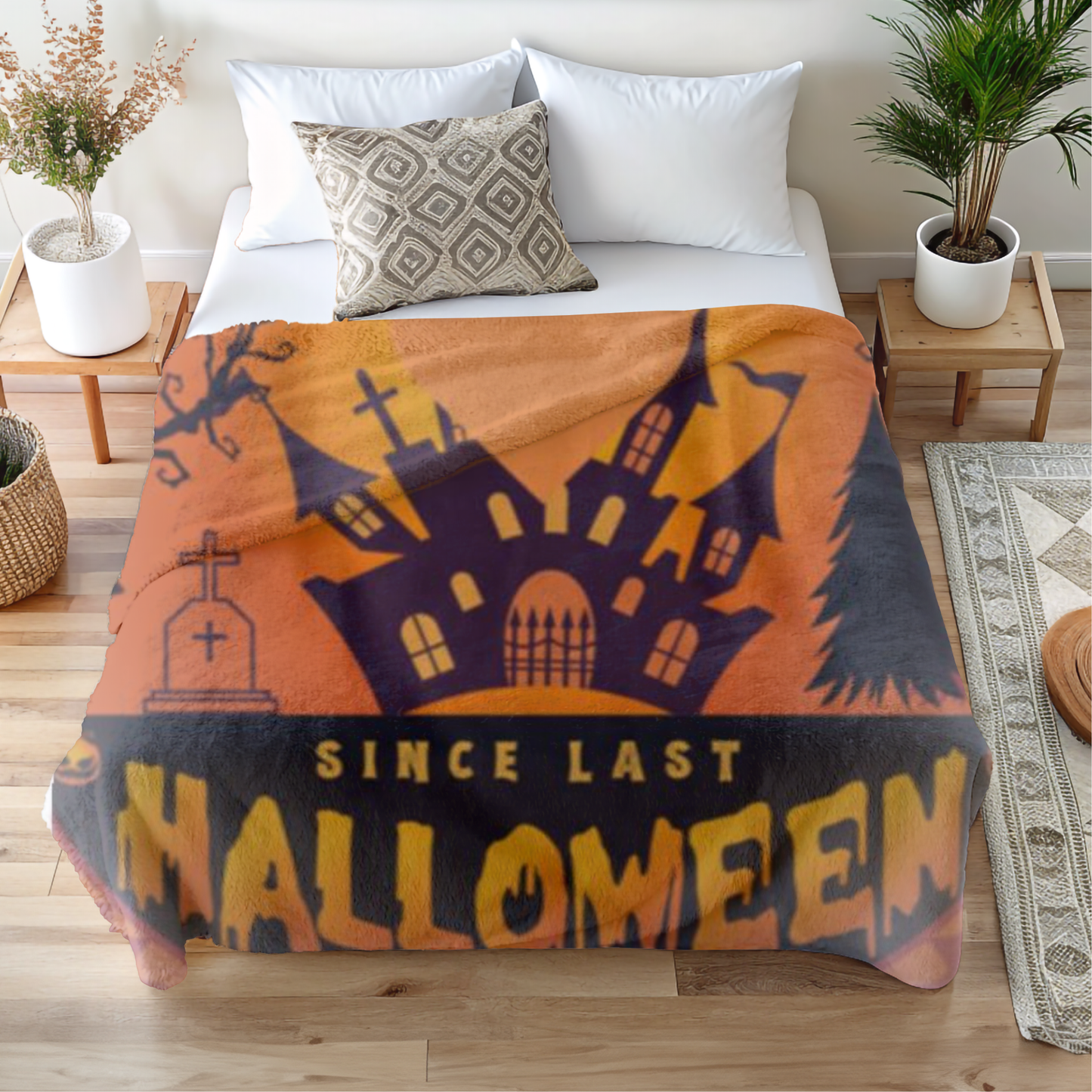 Ready For Halloween Blanket - Kim’s Signature Beauty & Accessories    