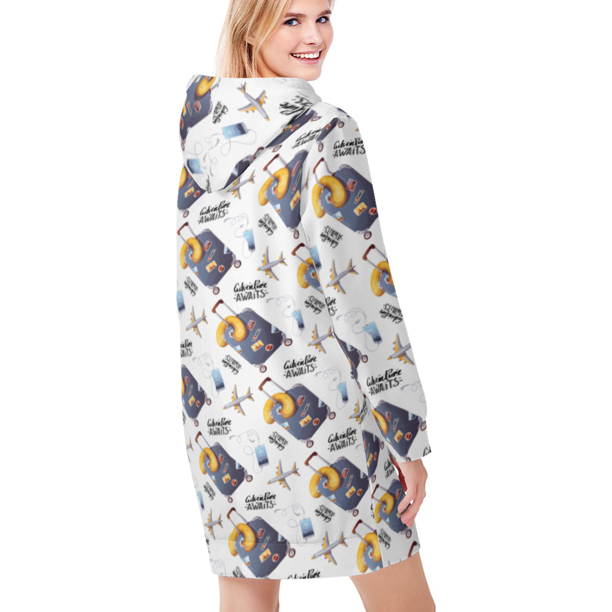 Ready to Travel Hoddie Sweat Dress - Kim’s Signature Beauty & Accessories    