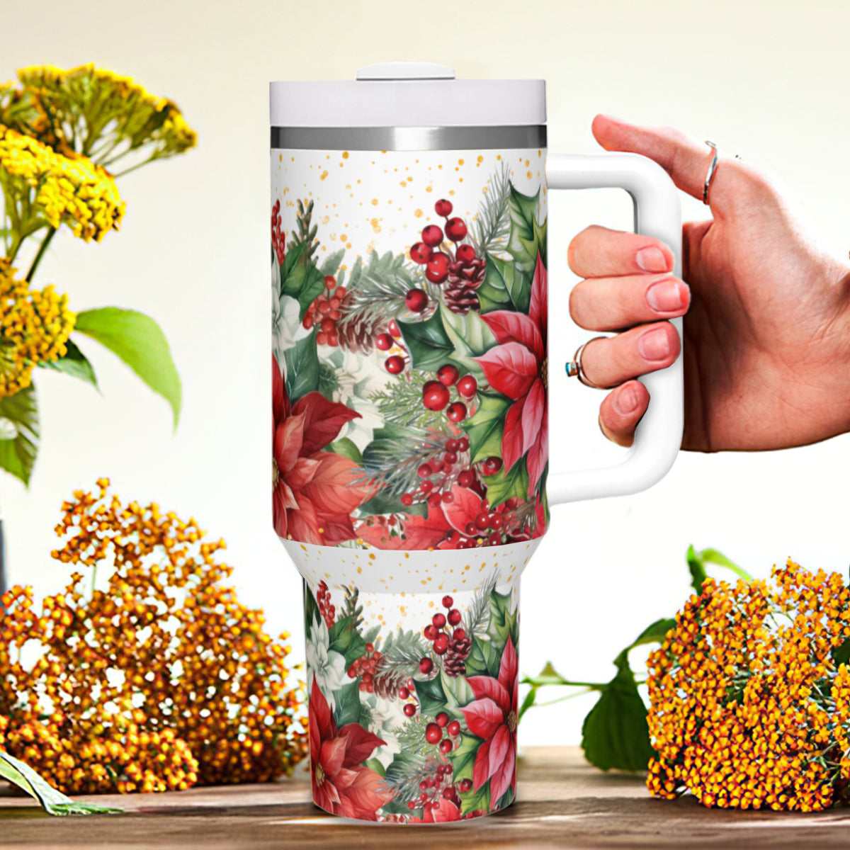 Red Christmas Tumbler - Kim’s Signature Beauty & Accessories    