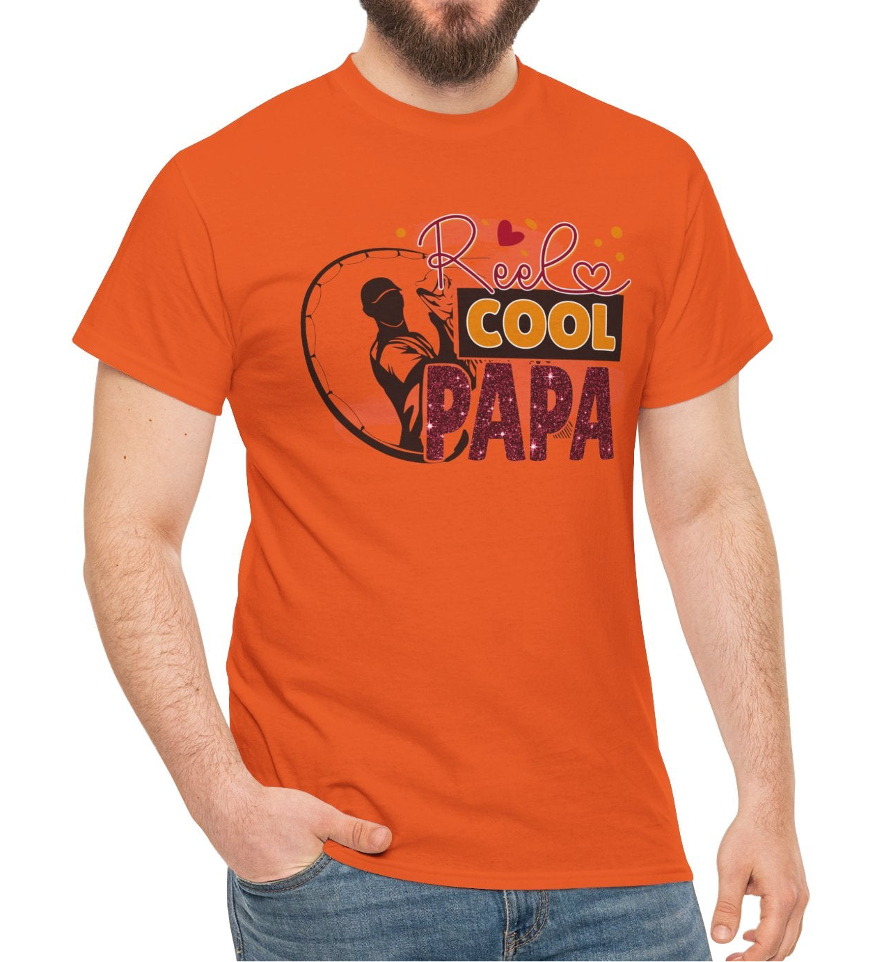 Reel Cool Papa Cotton Tee - Kim’s Signature Beauty & Accessories    