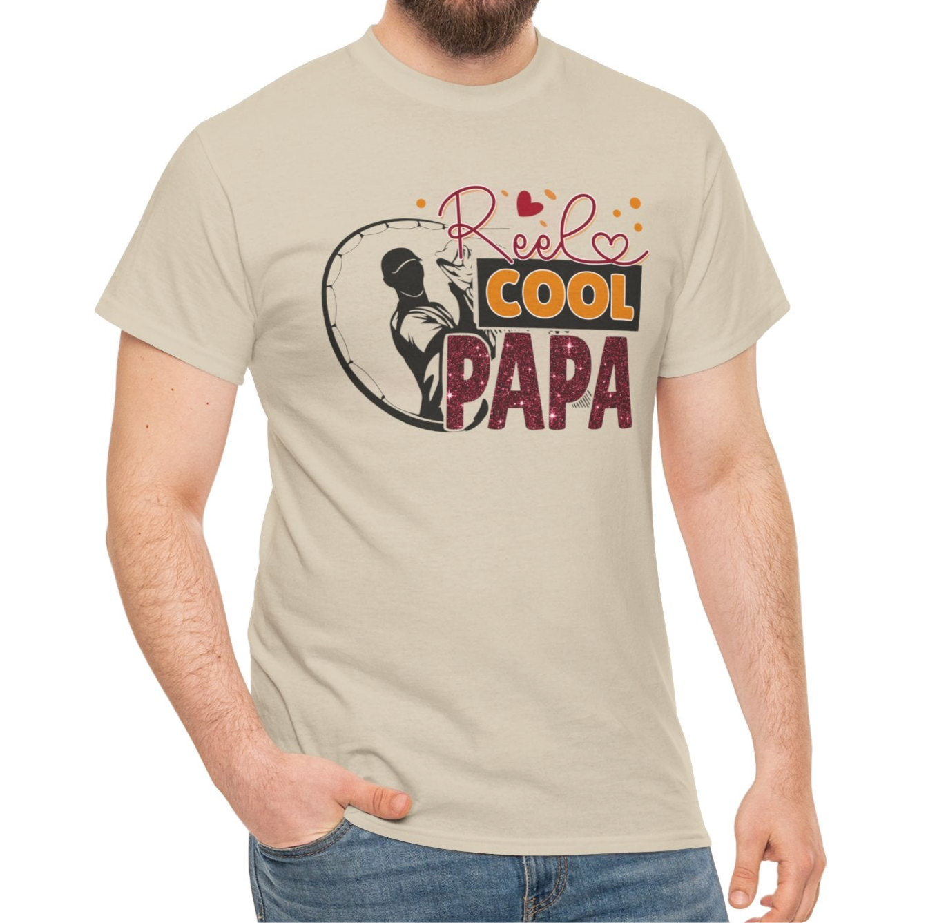 Reel Cool Papa Cotton Tee - Kim’s Signature Beauty & Accessories    