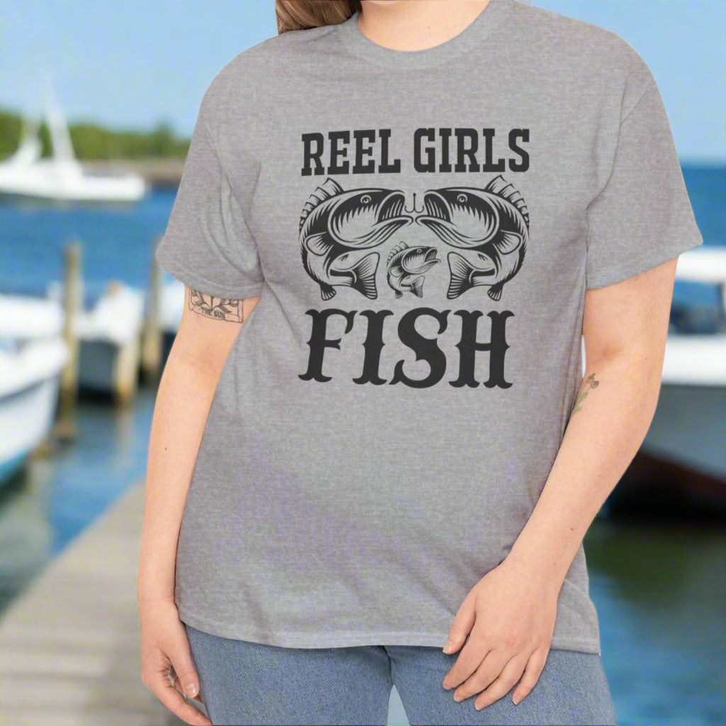 Reel Girls Fish Tee - Kim’s Signature Beauty & Accessories    