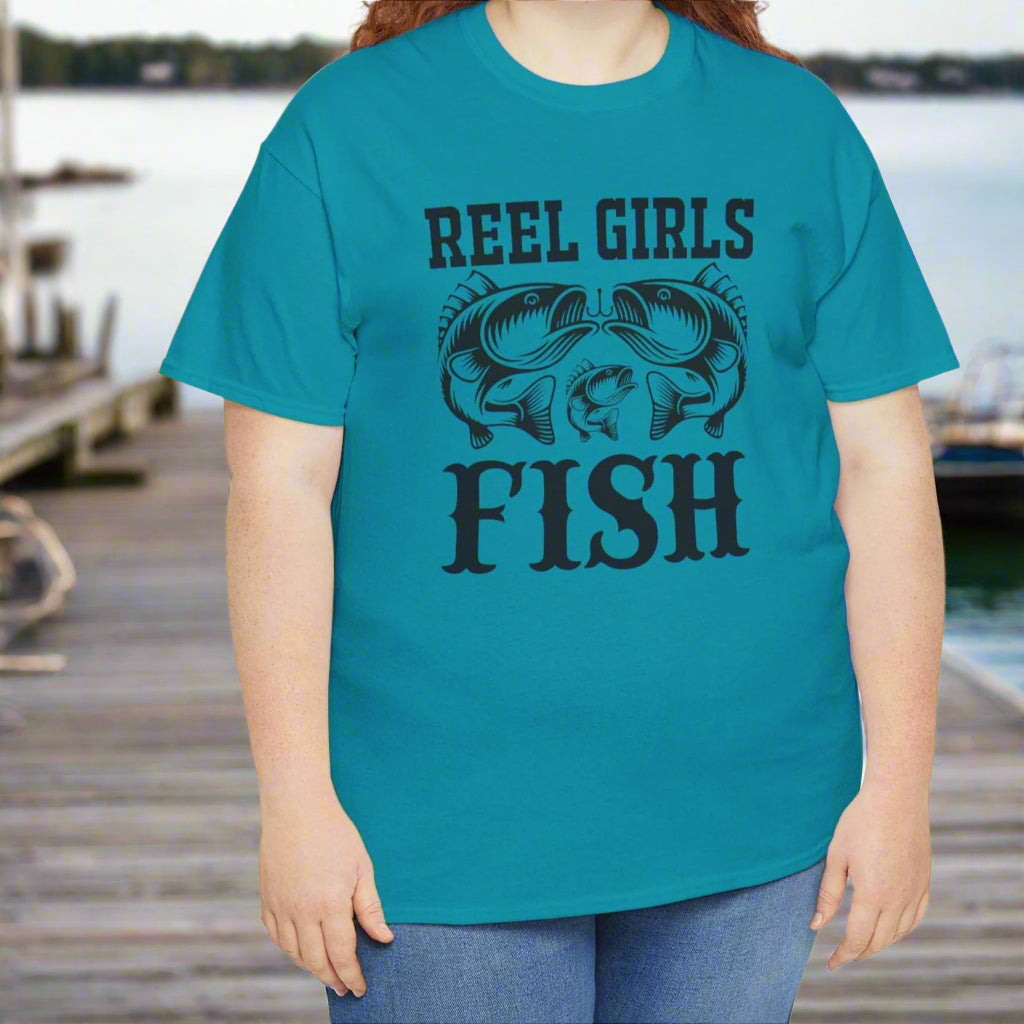 Reel Girls Fish Tee - Kim’s Signature Beauty & Accessories    