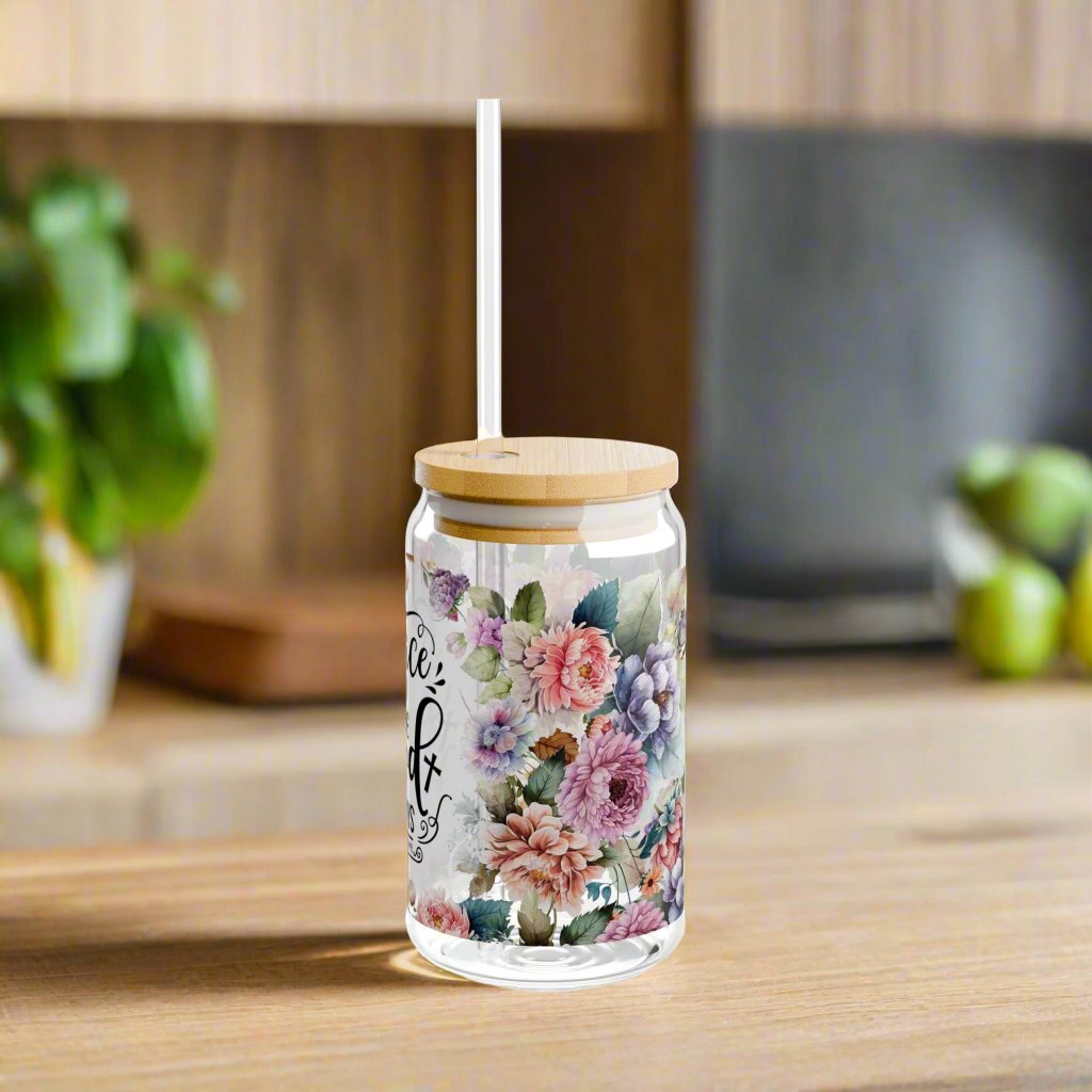 Rejoice In The Lord Sipper Glass - Kim’s Signature Beauty & Accessories    