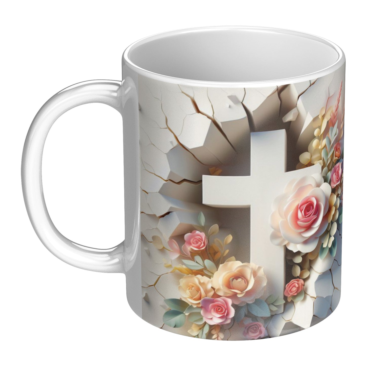 Resurrection Celebration | Cross #1 Mug - Kim’s Signature Beauty & Accessories    