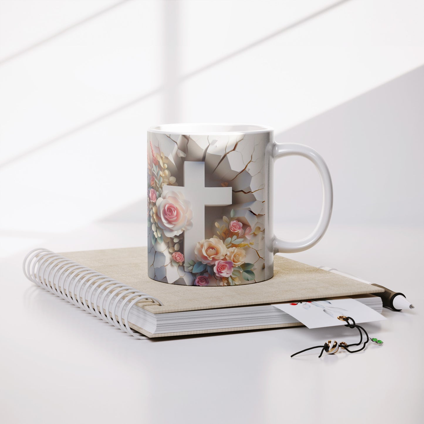 Resurrection Celebration | Cross #1 Mug - Kim’s Signature Beauty & Accessories    