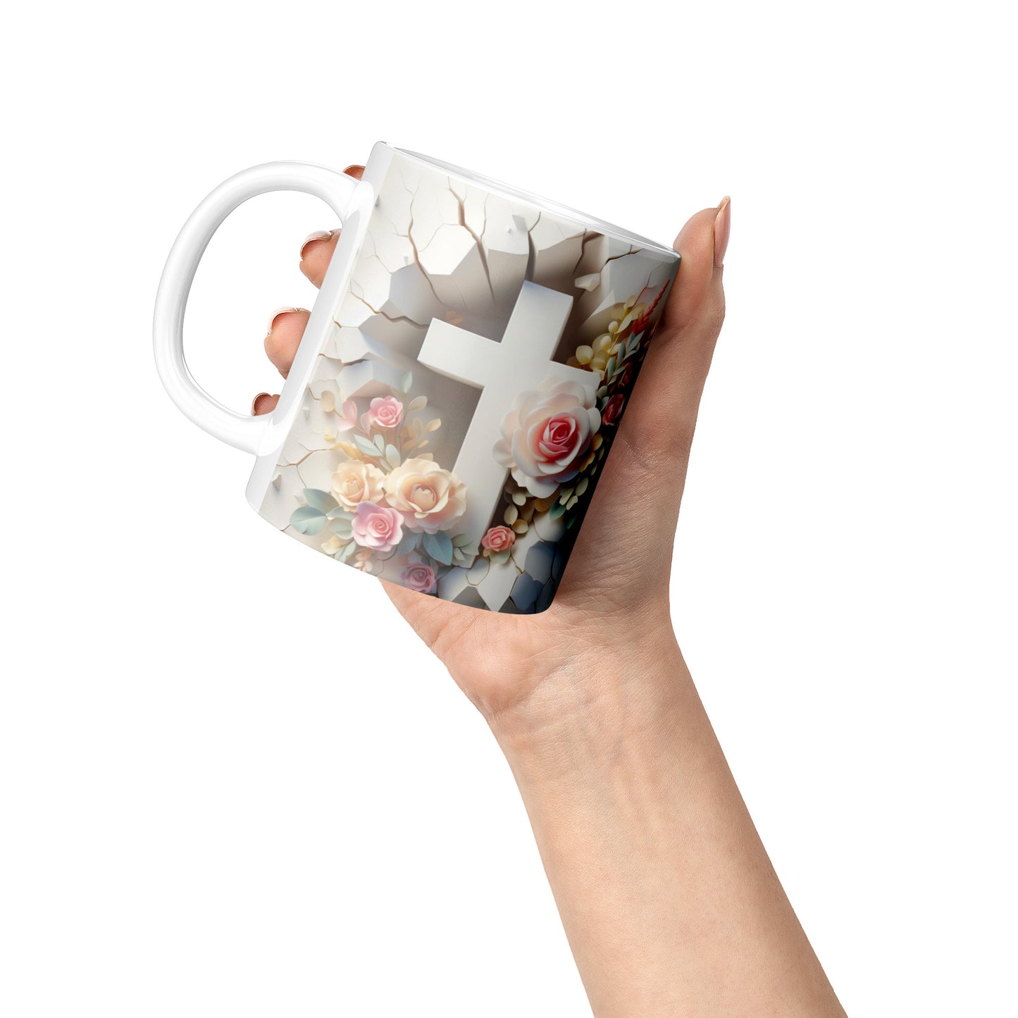Resurrection Celebration | Cross #1 Mug - Kim’s Signature Beauty & Accessories    