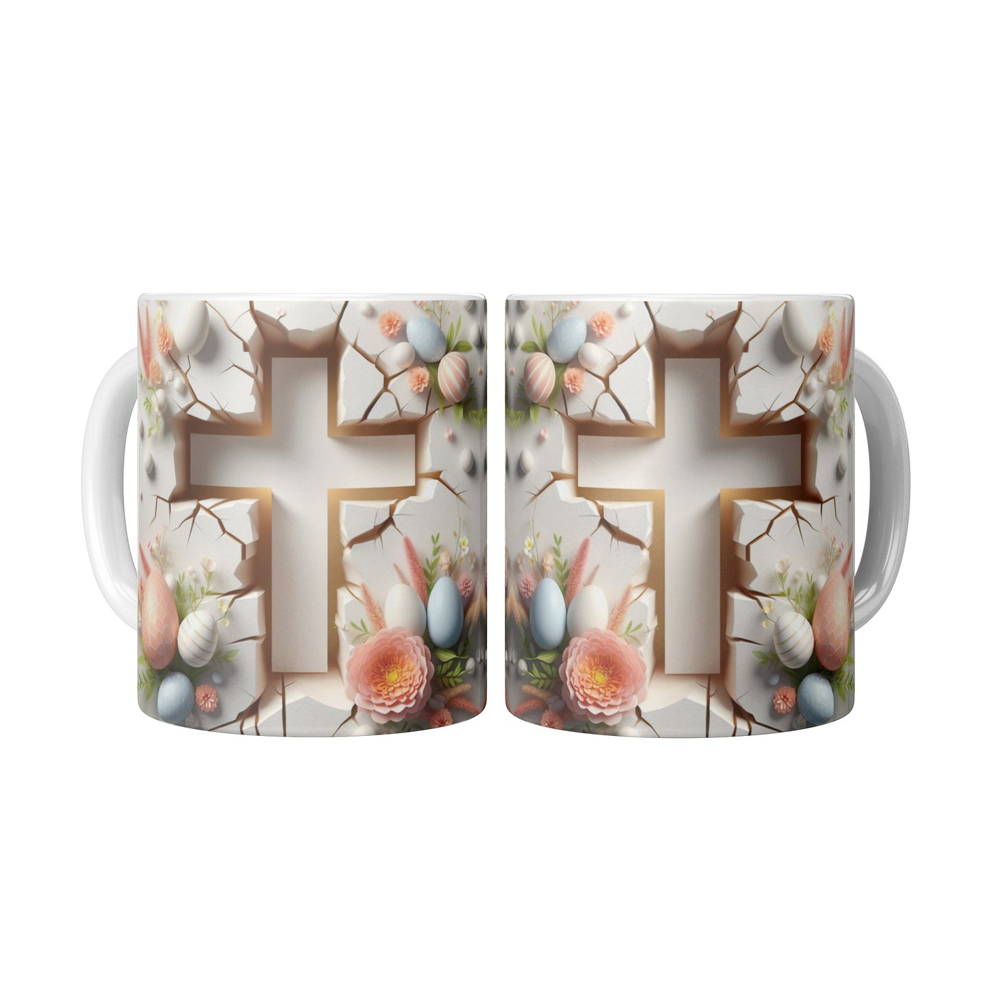 Resurrection Celebration Cross #2 Mug - Kim’s Signature Beauty & Accessories    