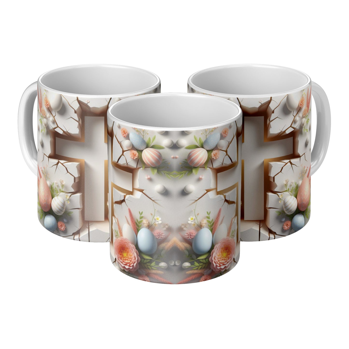 Resurrection Celebration Cross #2 Mug - Kim’s Signature Beauty & Accessories    