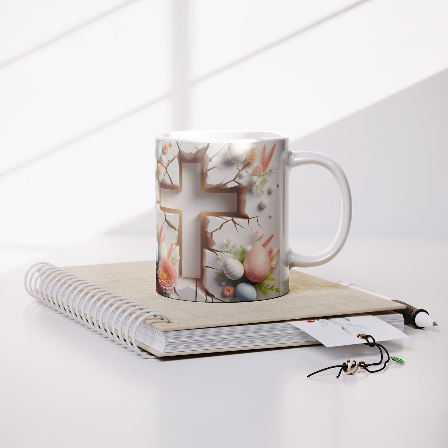 Resurrection Celebration Cross #2 Mug - Kim’s Signature Beauty & Accessories    